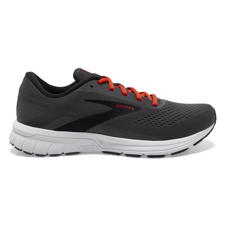 Brooks SIGNAL 3 Road Running Shoes Mens Outlet - Blackened Pearl/Black/Red Clay (WCV679504)